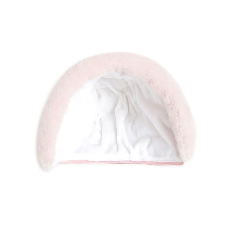 Girls Medium Pink Solid Jacket image number 3